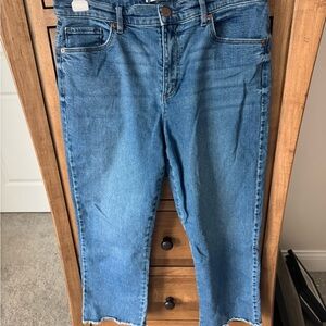 LOFT Light Blue Ankle Jeans